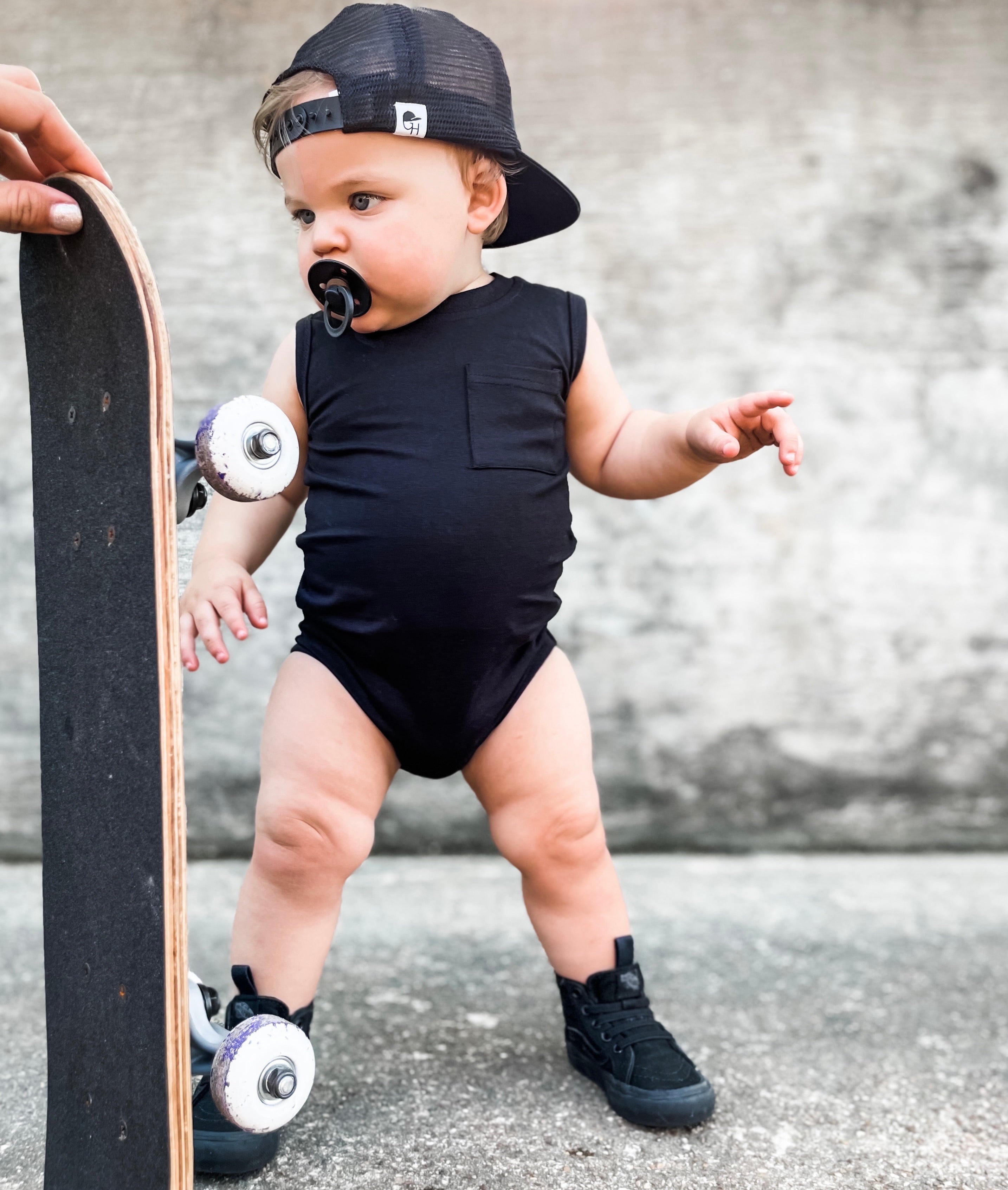 Tank Onepiece - Black - Little Bipsy Collection