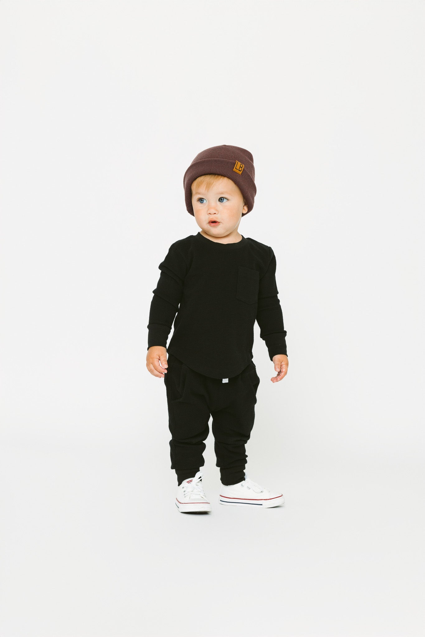 Waffle Jogger - Black