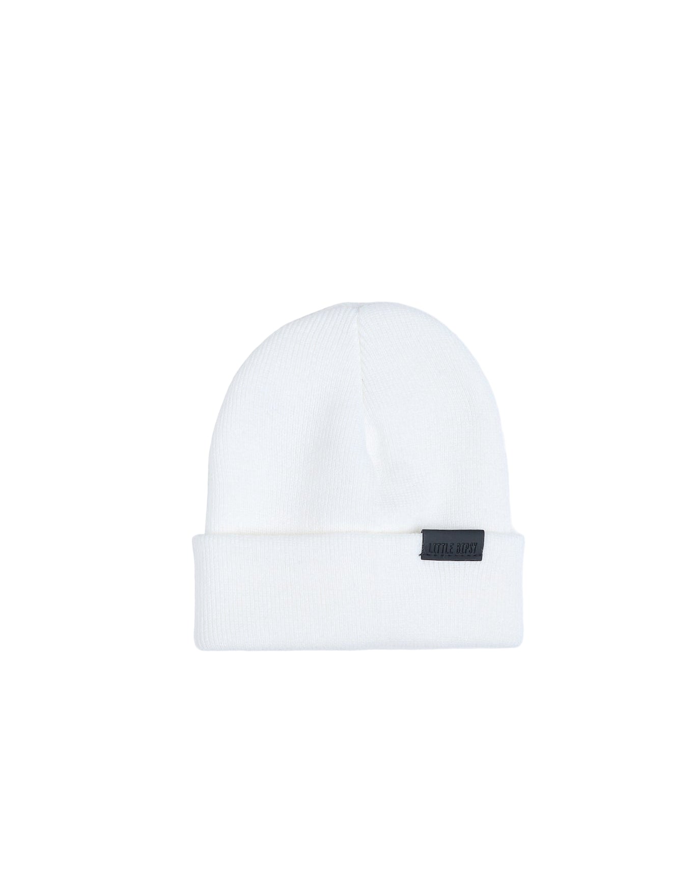 Knit Beanie - White