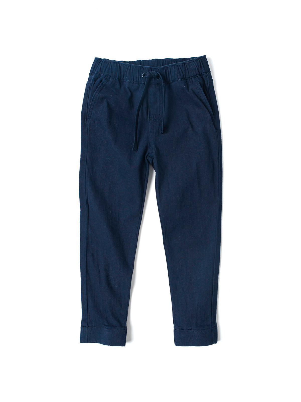 Basic Chino Jogger - Navy