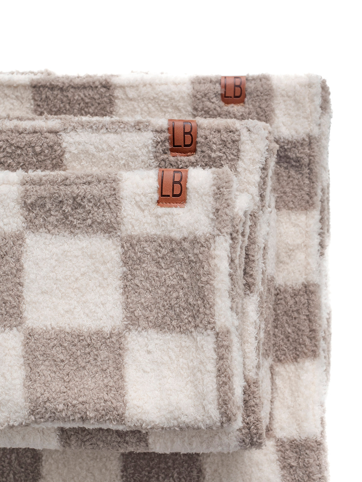 Plush Blanket - Mushroom Check - Little Bipsy Collection