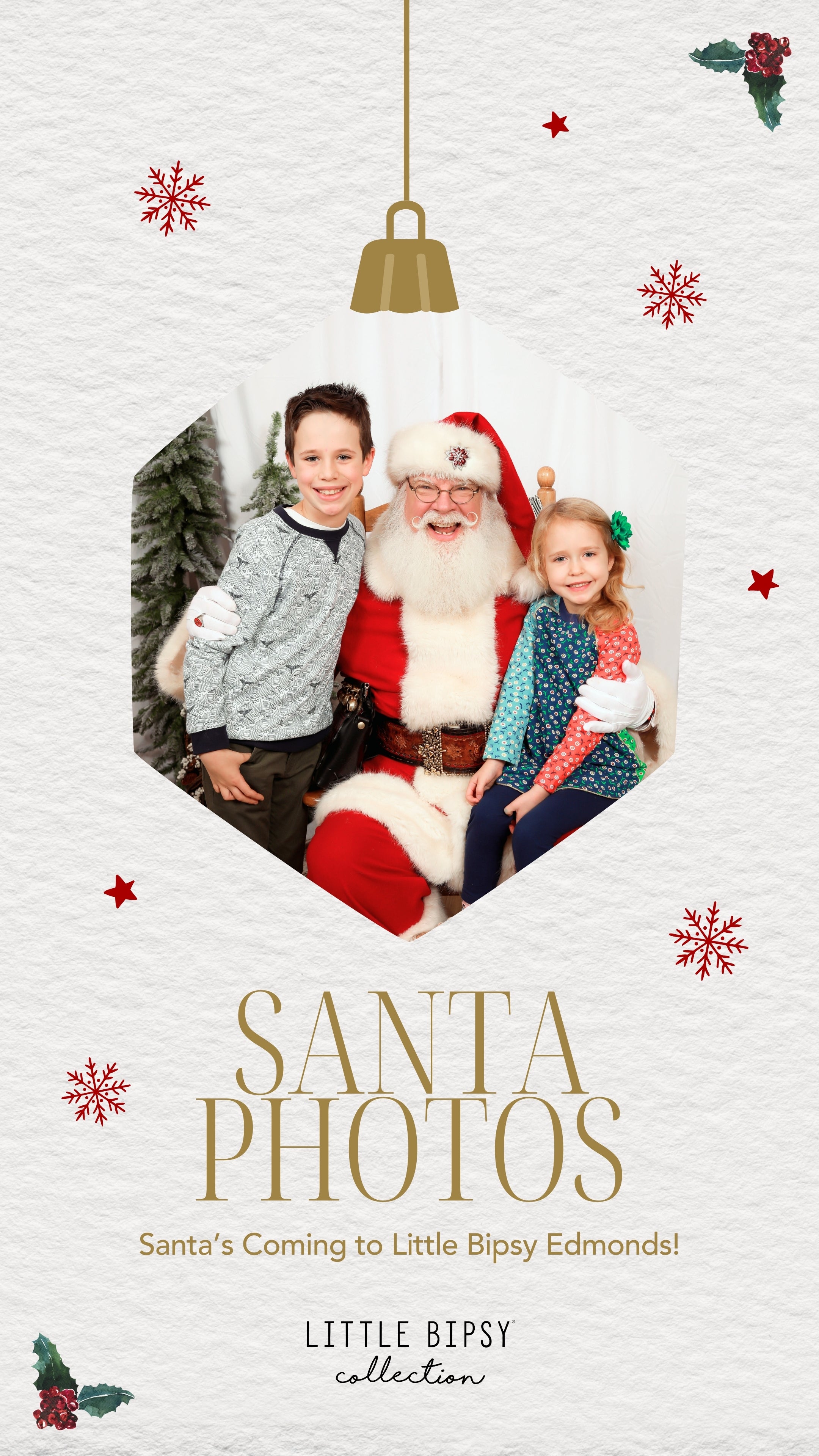 Edmonds | Santa Photos at Little Bipsy Edmonds | 12.1, 12.5, 12.6, 12.7