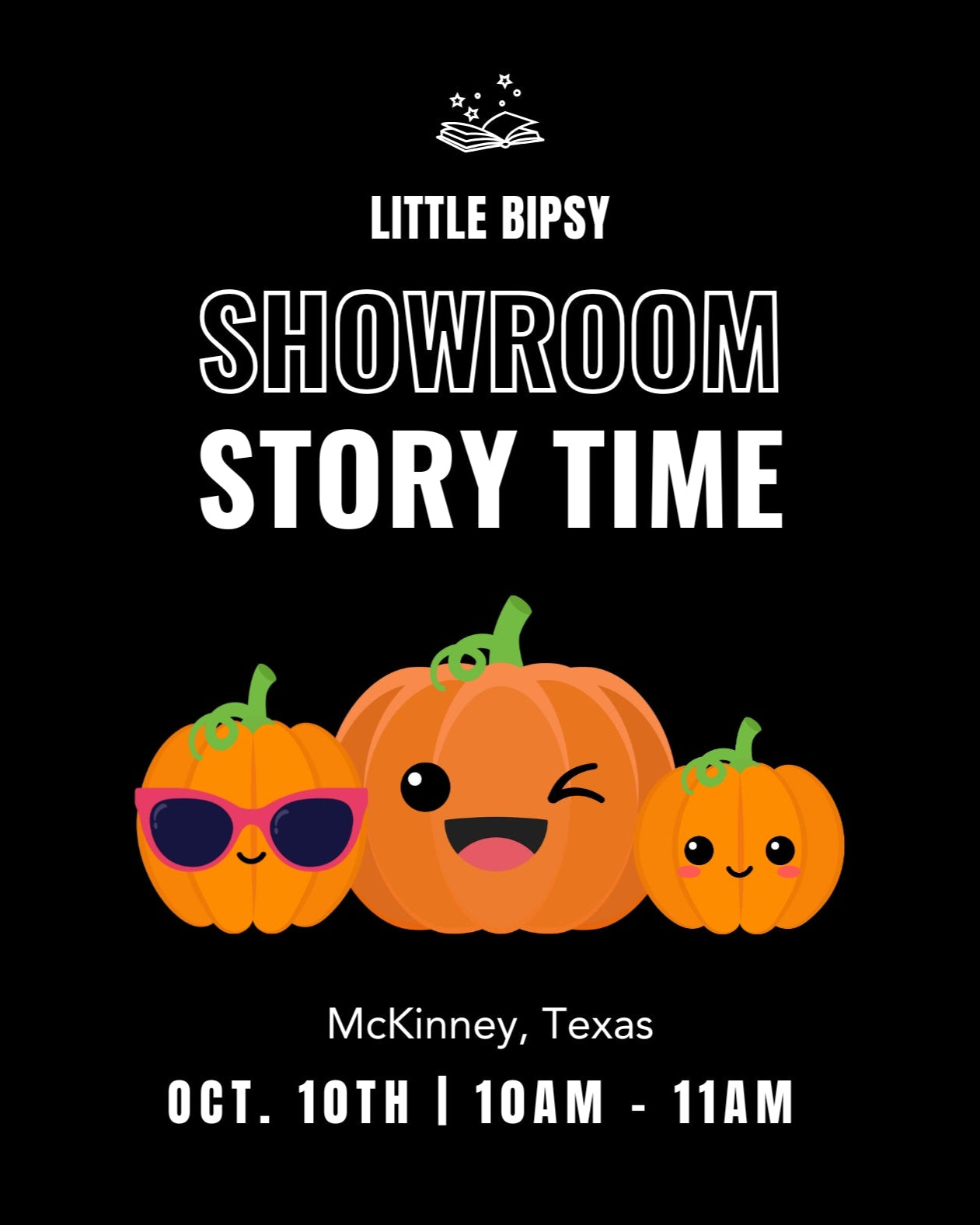 TX | Showroom Fall Story Time | 10.10