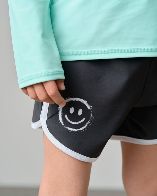 Boy's Swim Short - Smiley