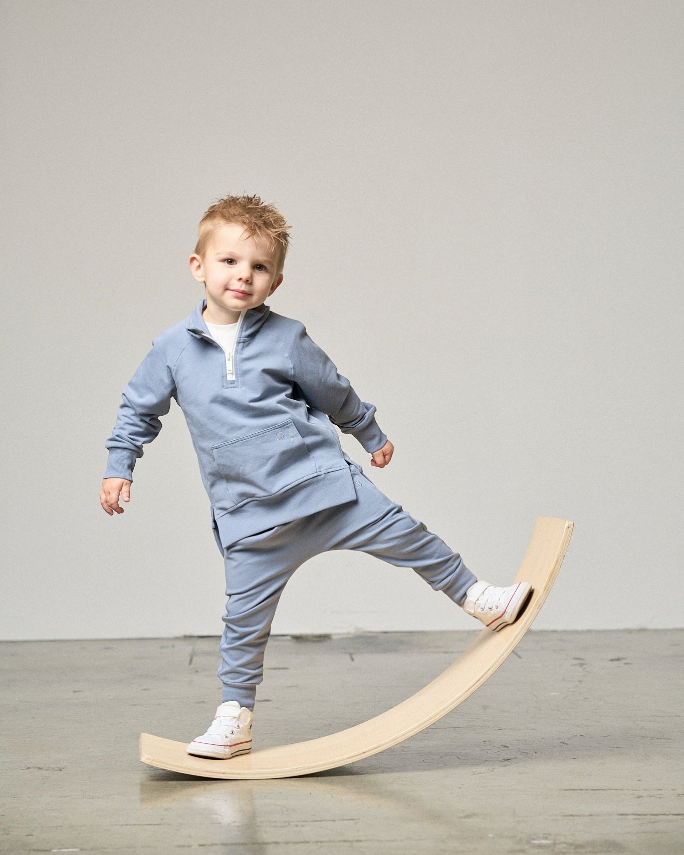 Quarter Zip Pullover - Ocean