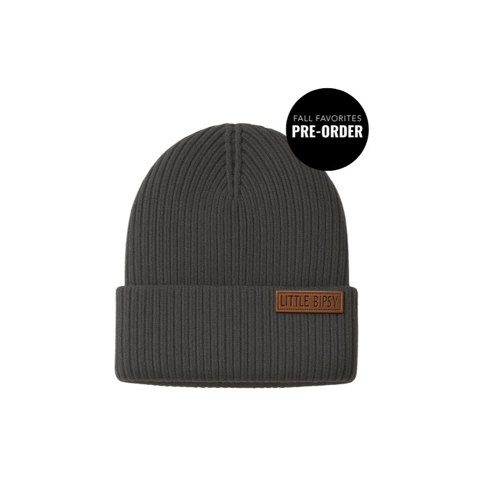 Chunky Knit Beanie - Shadow