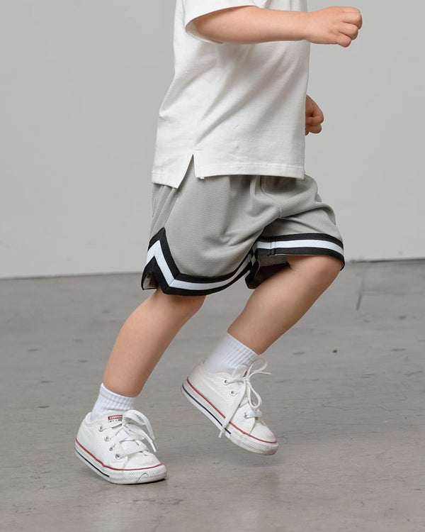 Varsity Mesh Short - Grey