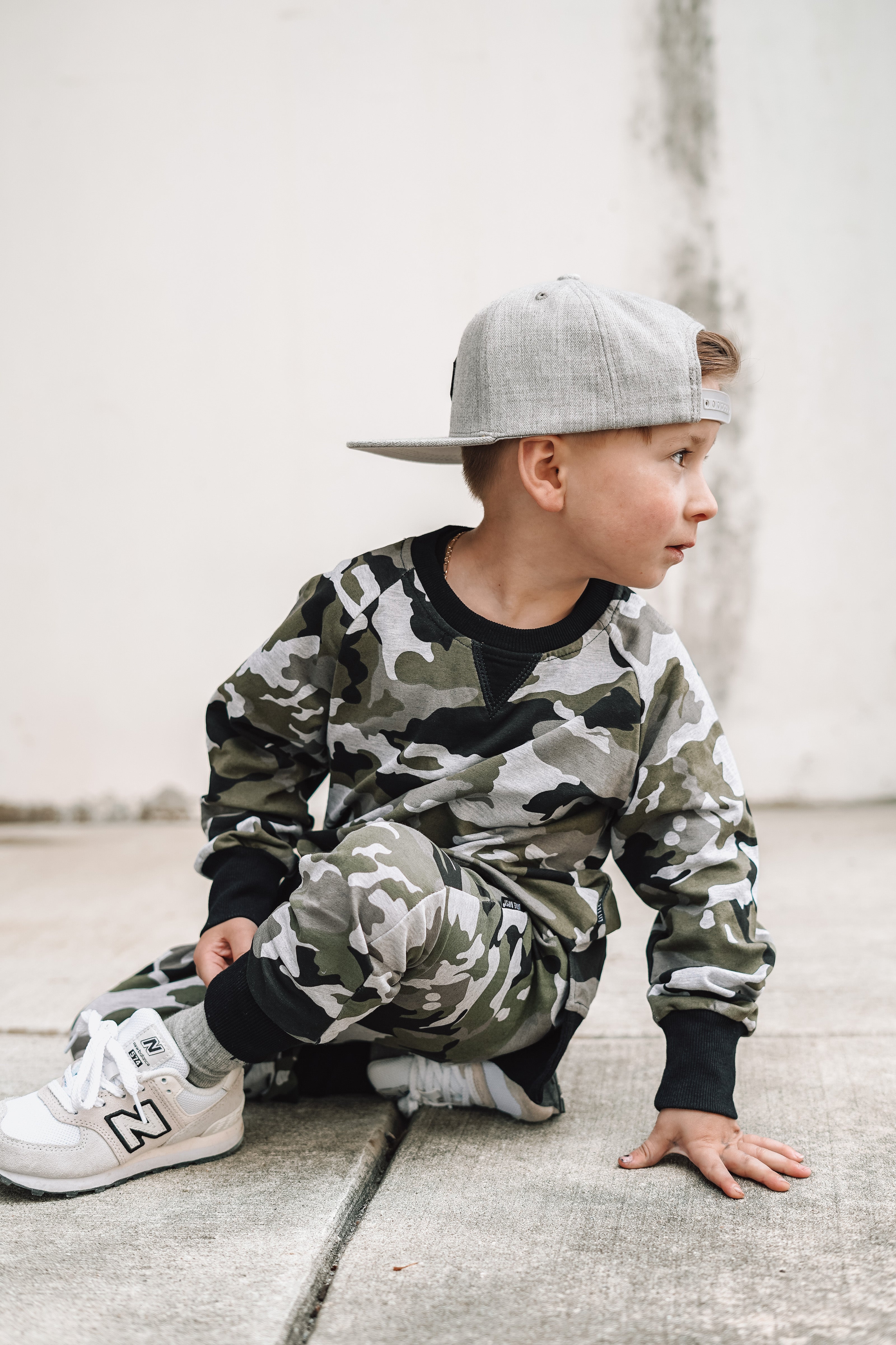 Pullover - Camo - Little Bipsy Collection