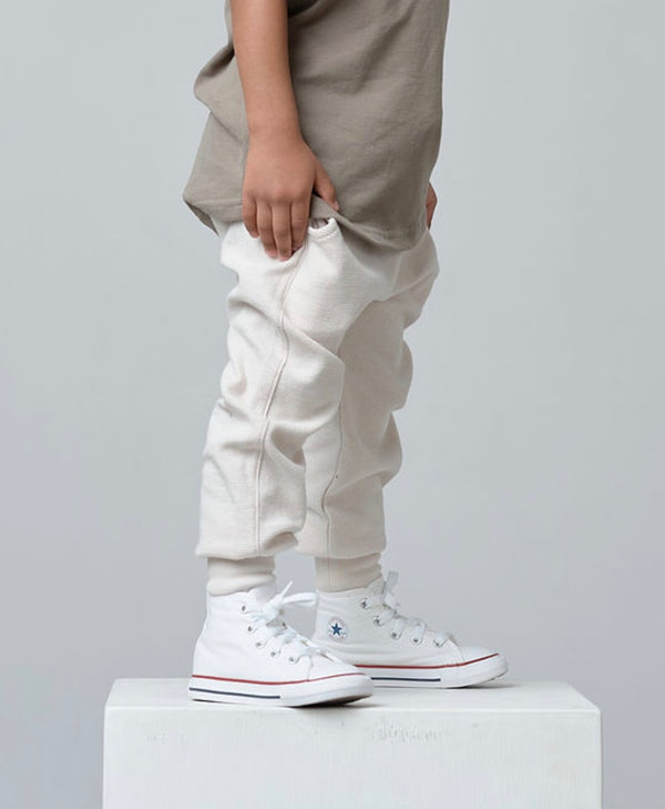 Waffle Jogger - Cream