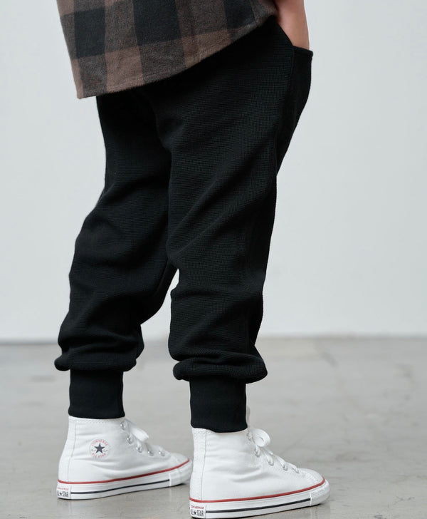 Waffle Jogger - Black