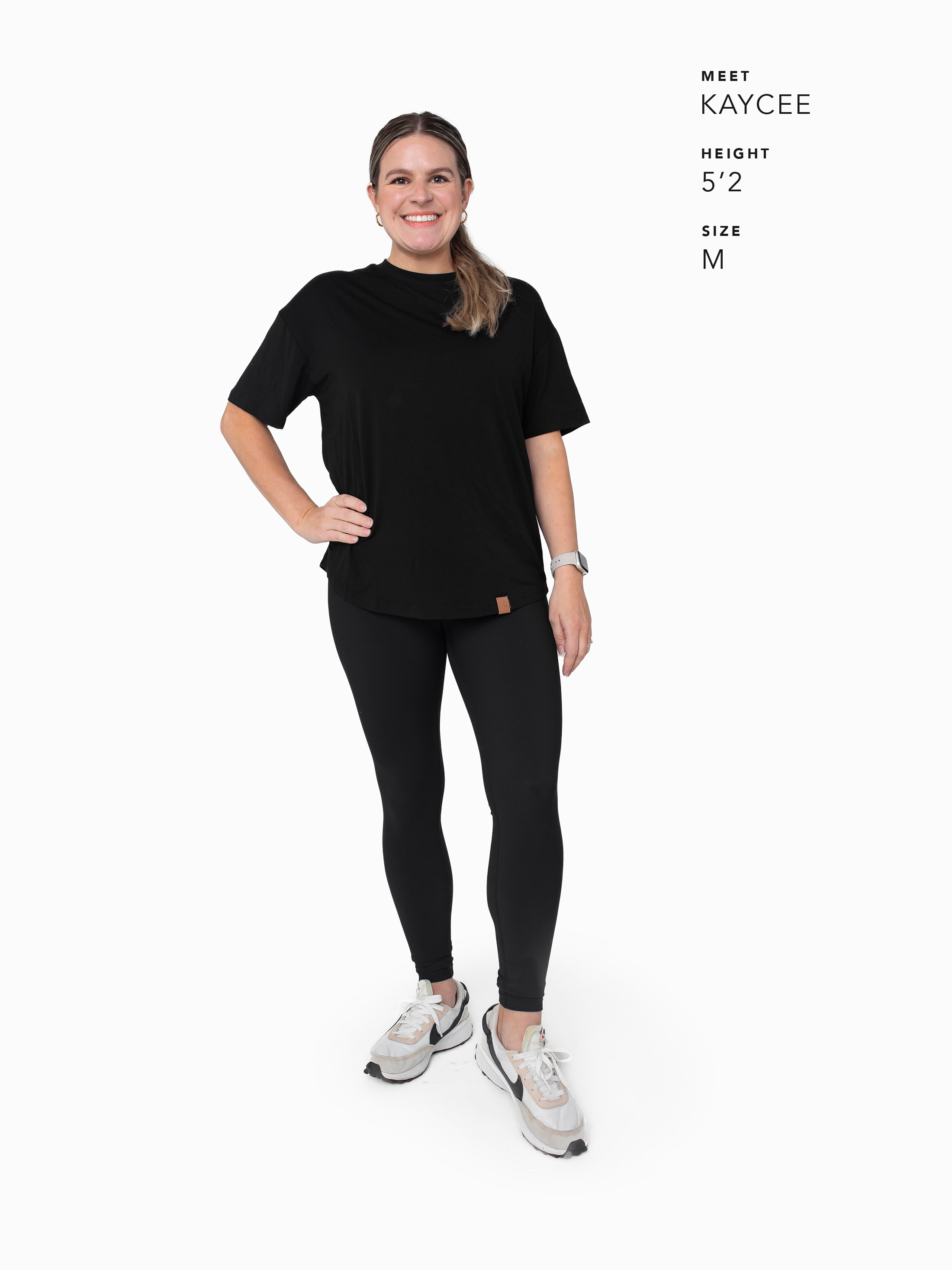 Women's Athletic Ribbed Legging - Black - Little Bipsy Collection