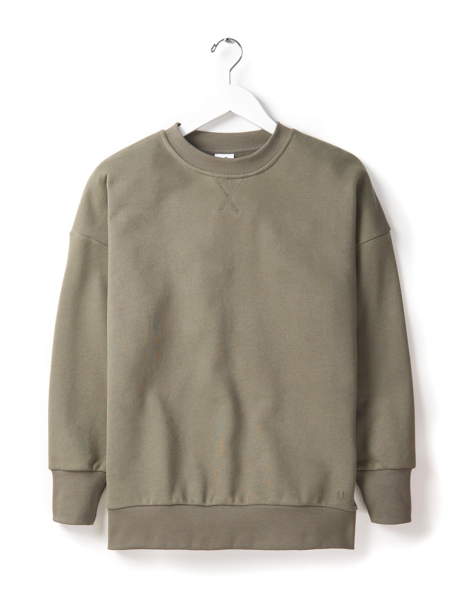 Adult Elevated Crewneck - Army Green