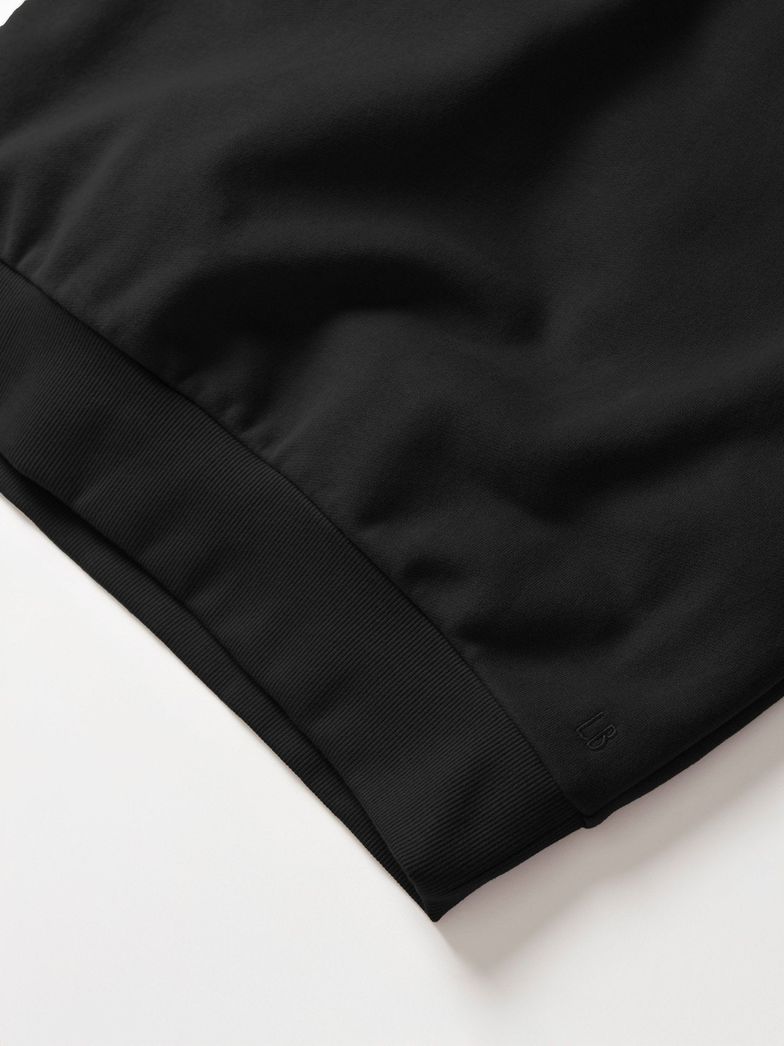 Adult Elevated Crewneck - Black - Little Bipsy