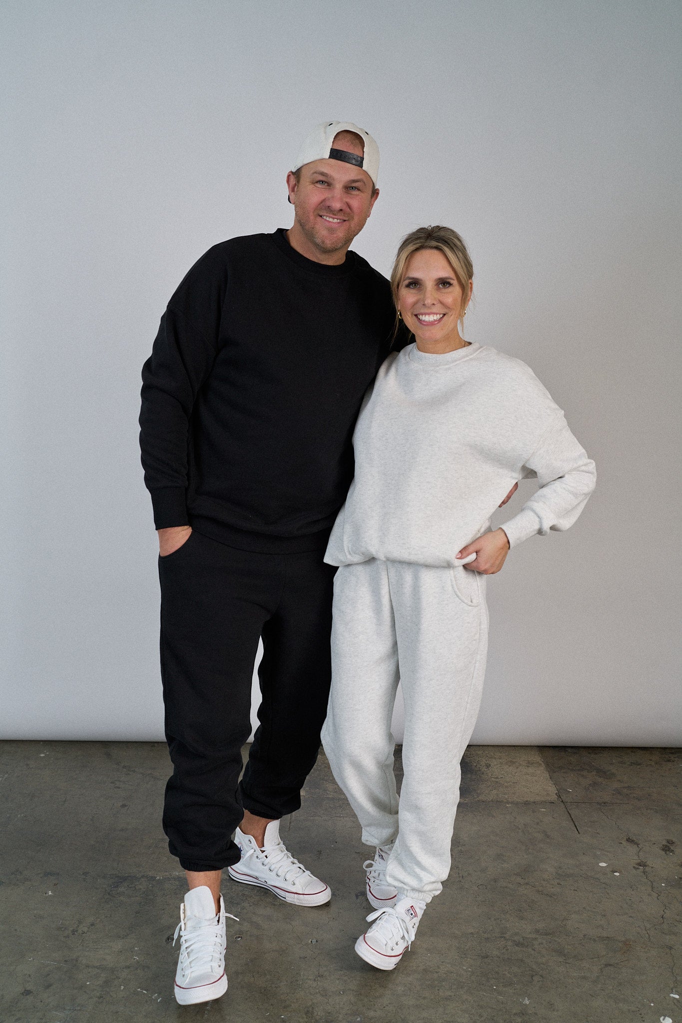 Adult Elevated Crewneck - Black - Little Bipsy