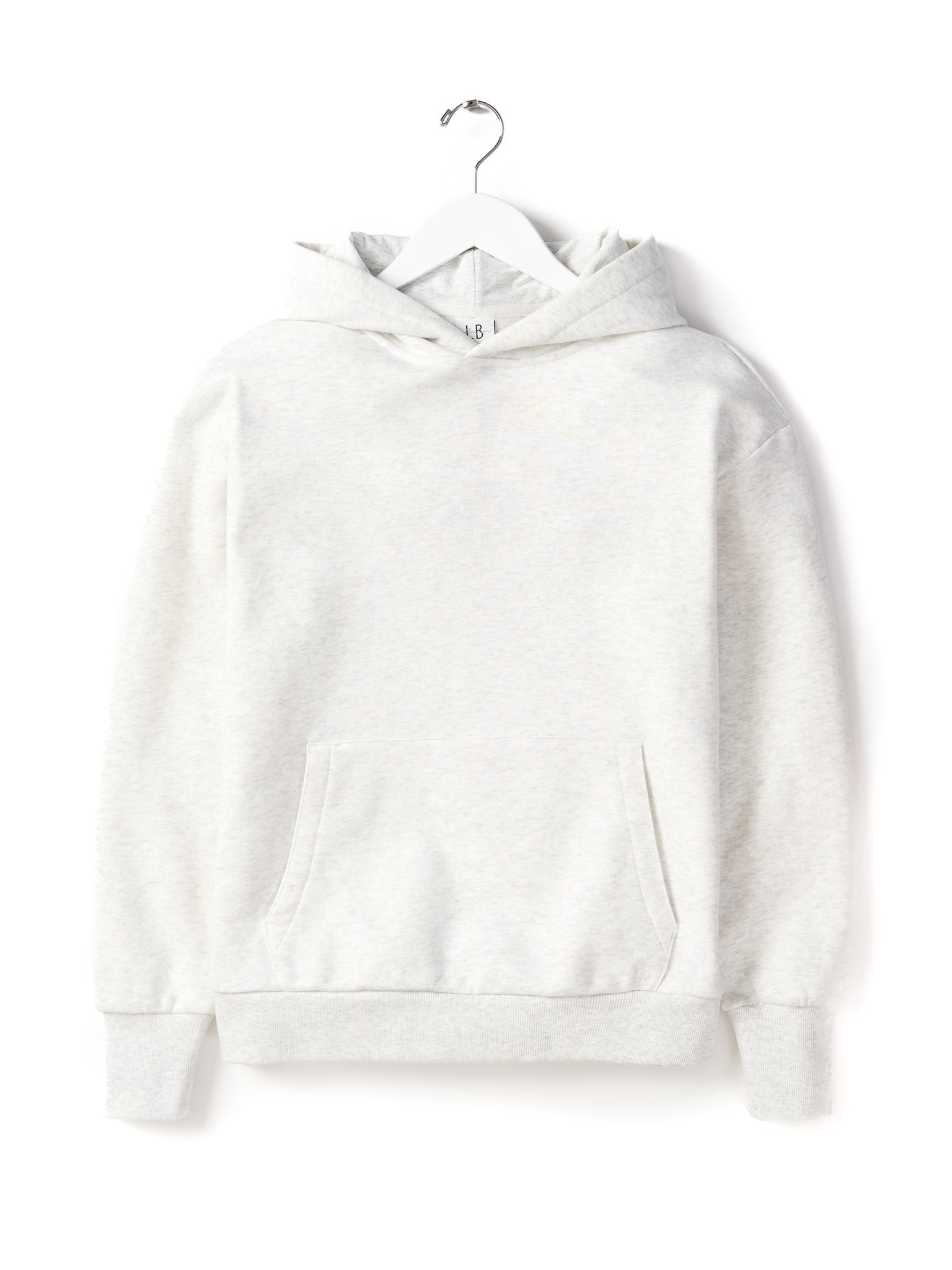 Adult Elevated Hoodie - Light Heather Grey - Little Bipsy