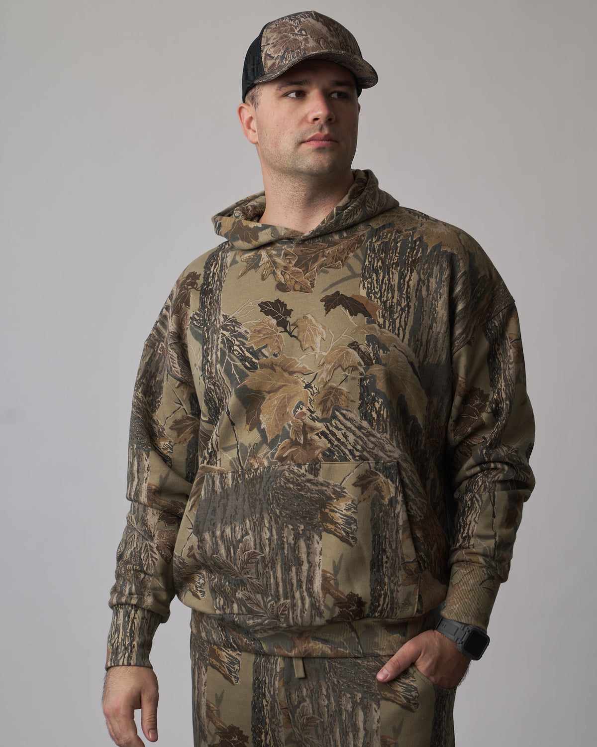 Adult Hoodie - Realtree X-Tra Grey® - Little Bipsy