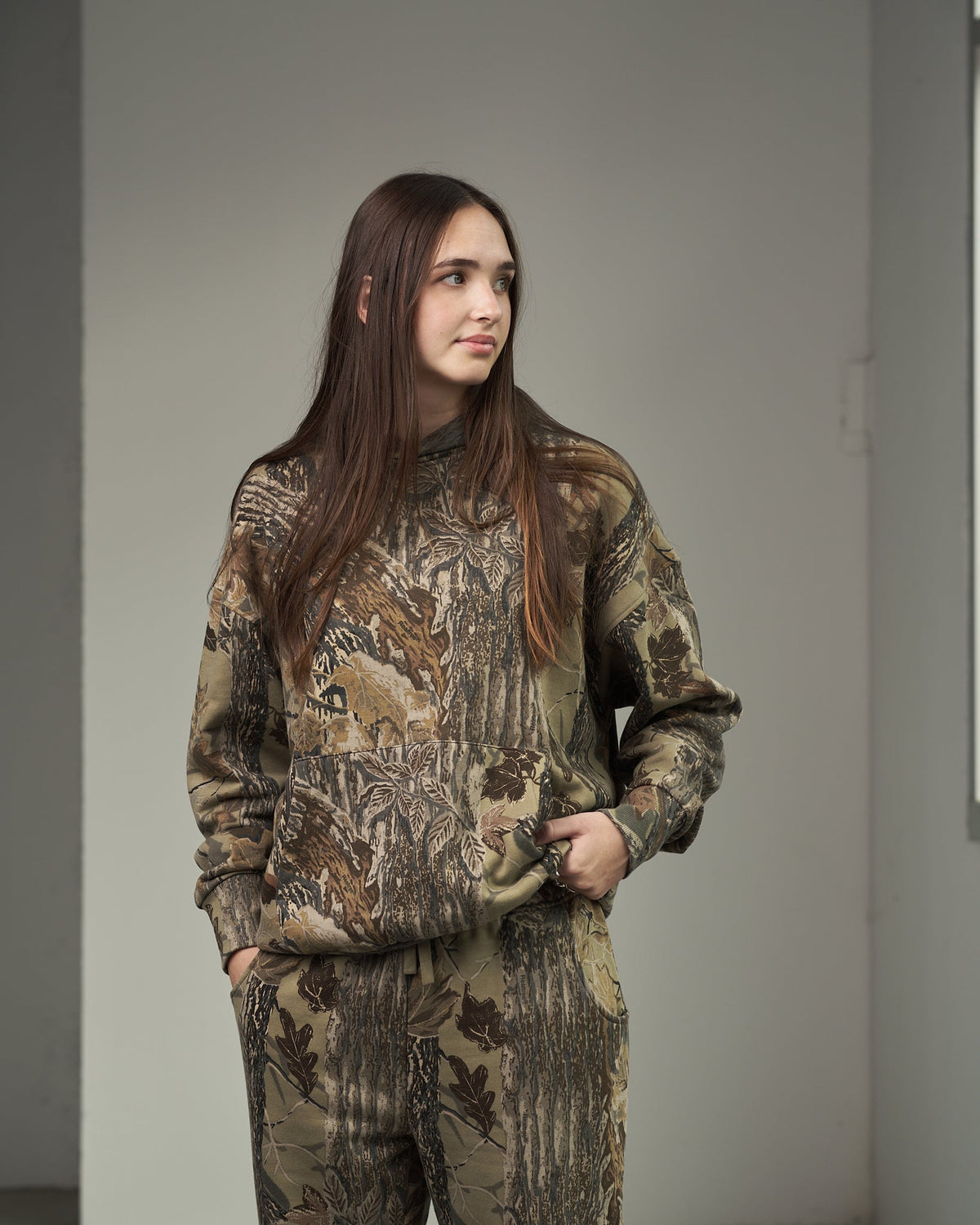 Adult Hoodie - Realtree X-Tra Grey® - Little Bipsy