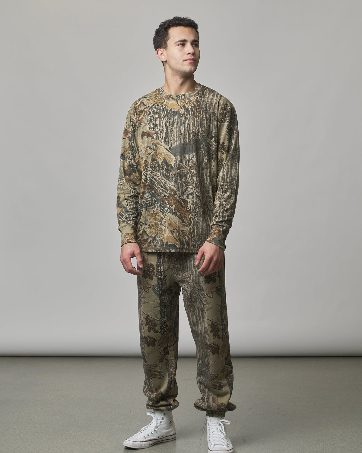 Adult Long Sleeve Tee - Realtree X-Tra Grey® - Little Bipsy