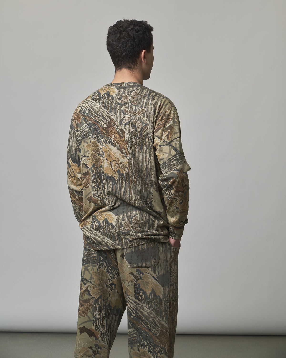 Adult Long Sleeve Tee - Realtree X-Tra Grey® - Little Bipsy