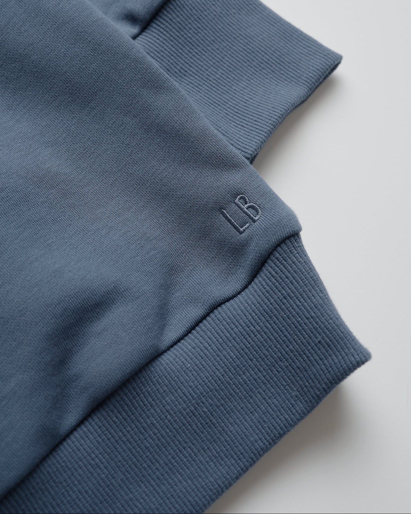 Adult USA Lightweight Crewneck - Worn Indigo - Little Bipsy