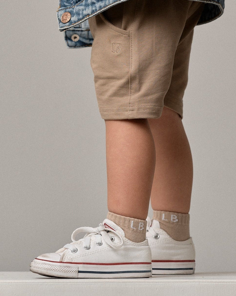 Ankle Sock 3 - Pack - Driftwood Mix - Little Bipsy