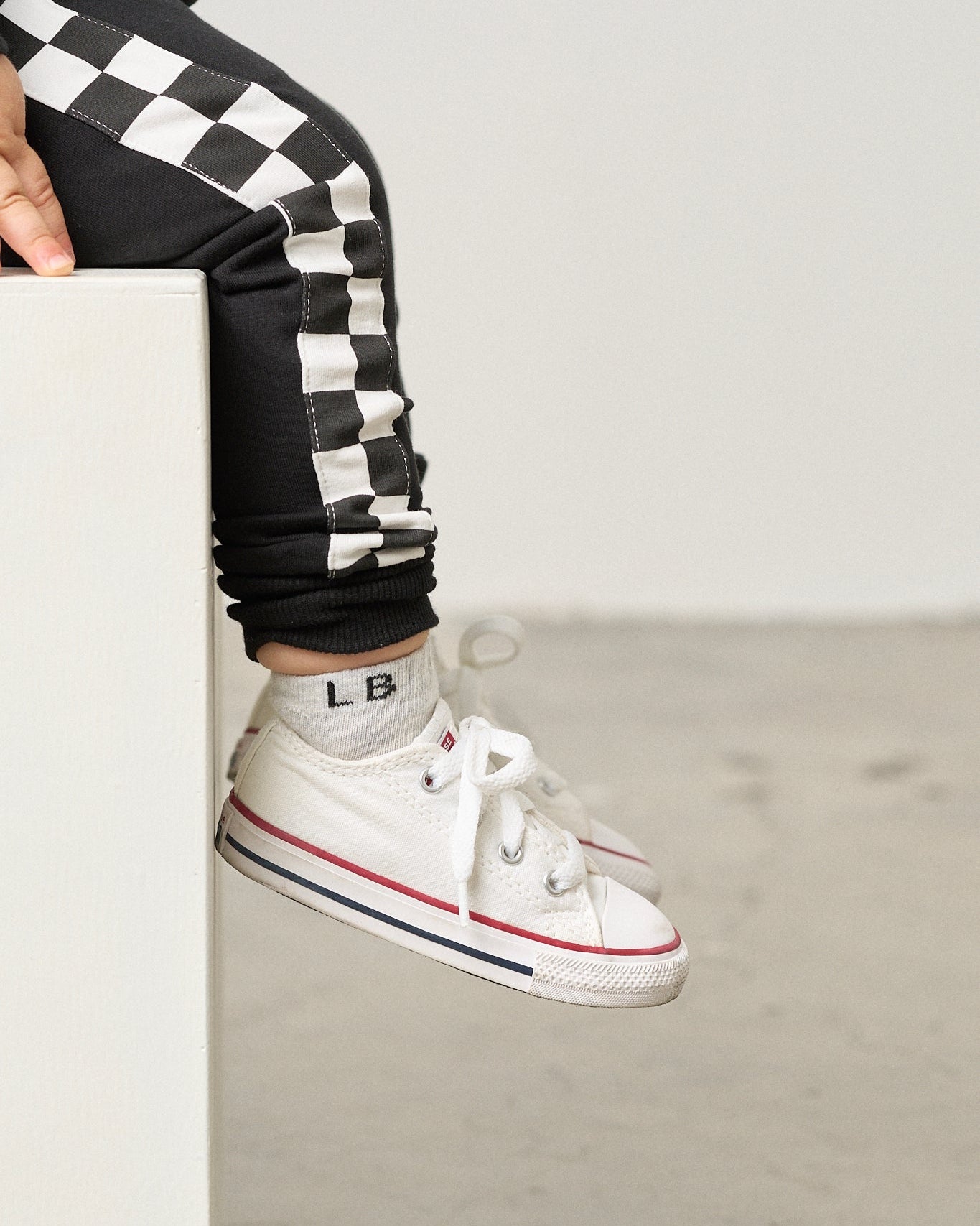 Ankle Sock 3 - Pack - Light Heather Grey - Little Bipsy