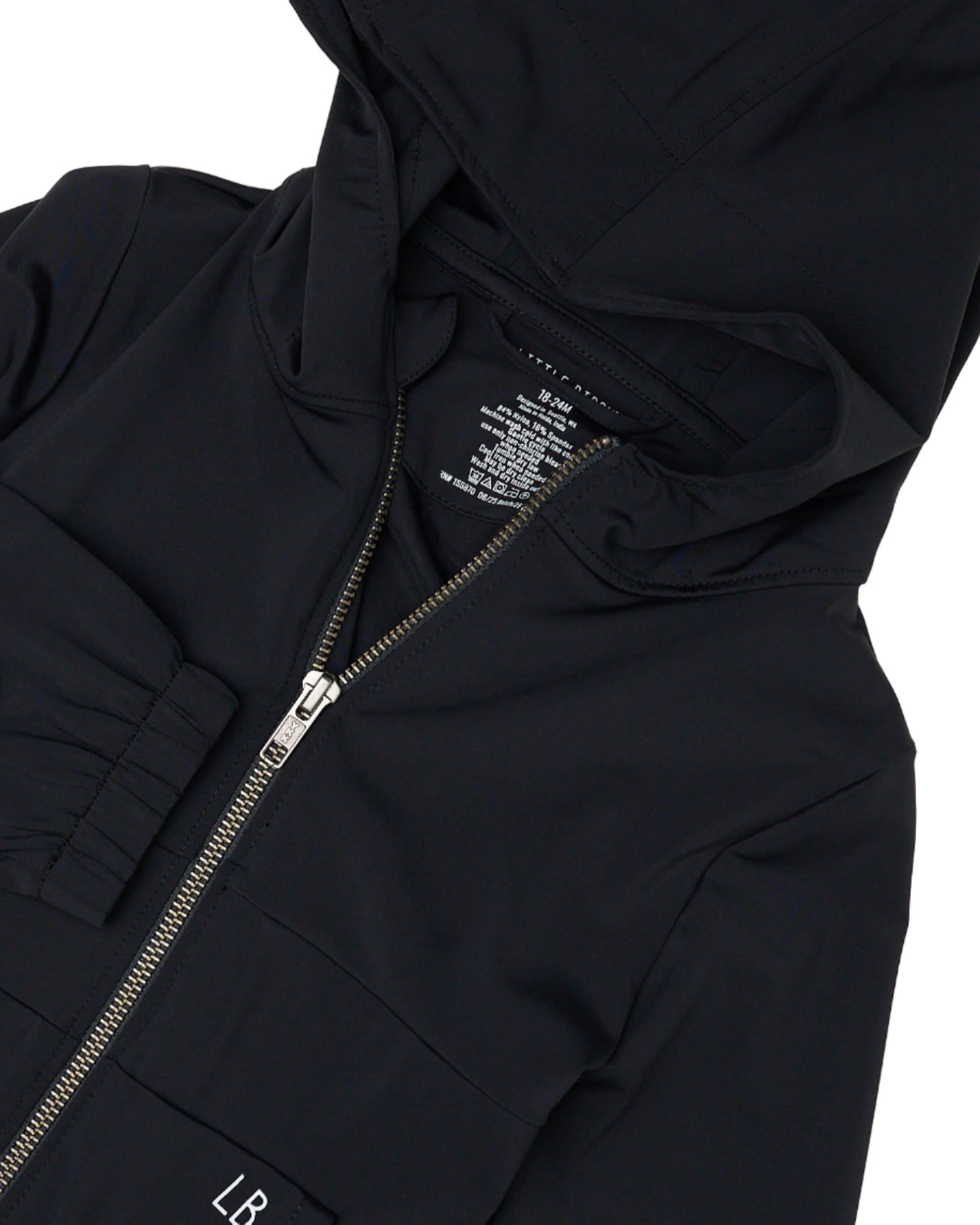Athletic Jacket - Black - Little Bipsy