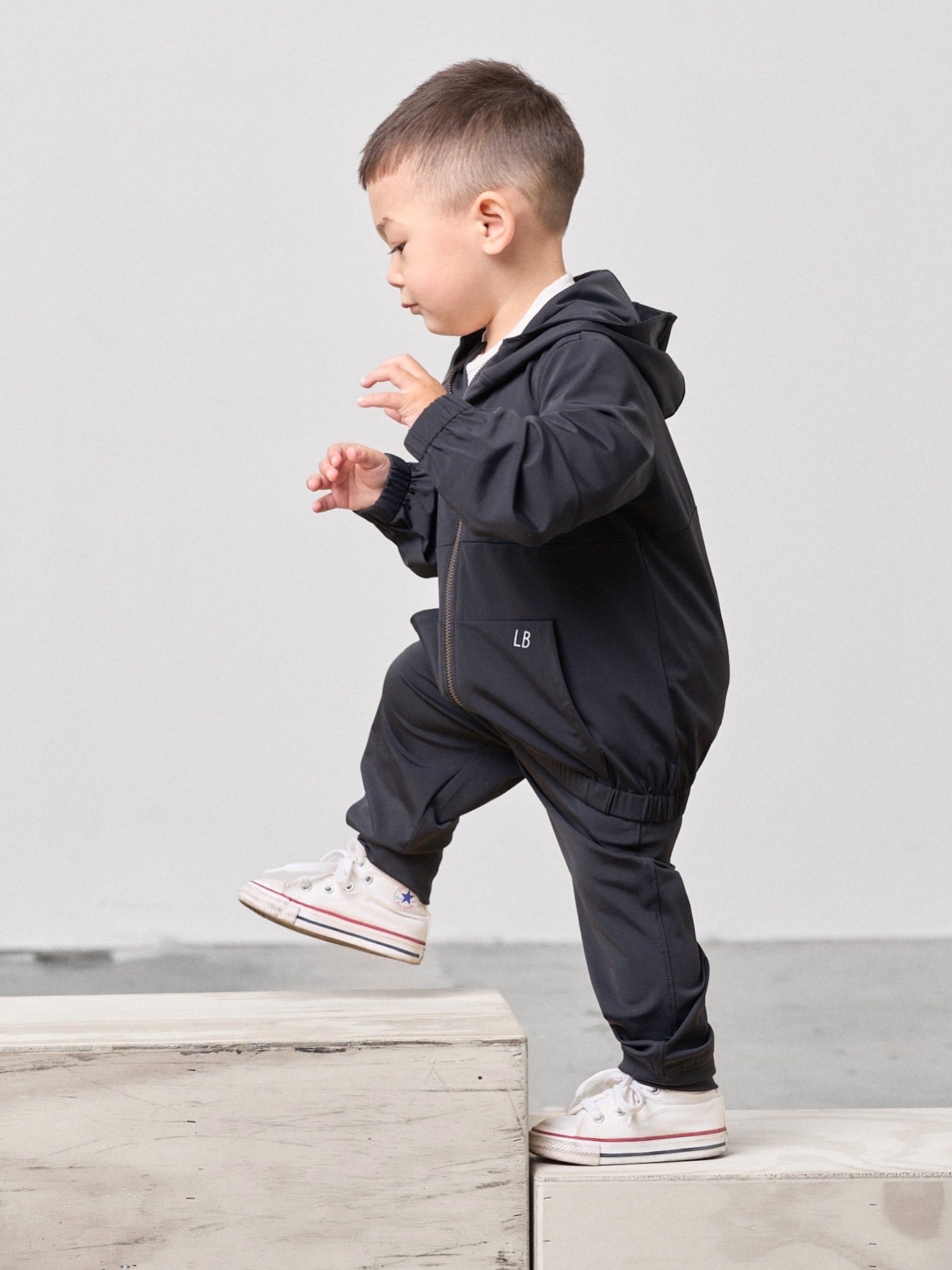 Athletic Jogger - Black - Little Bipsy