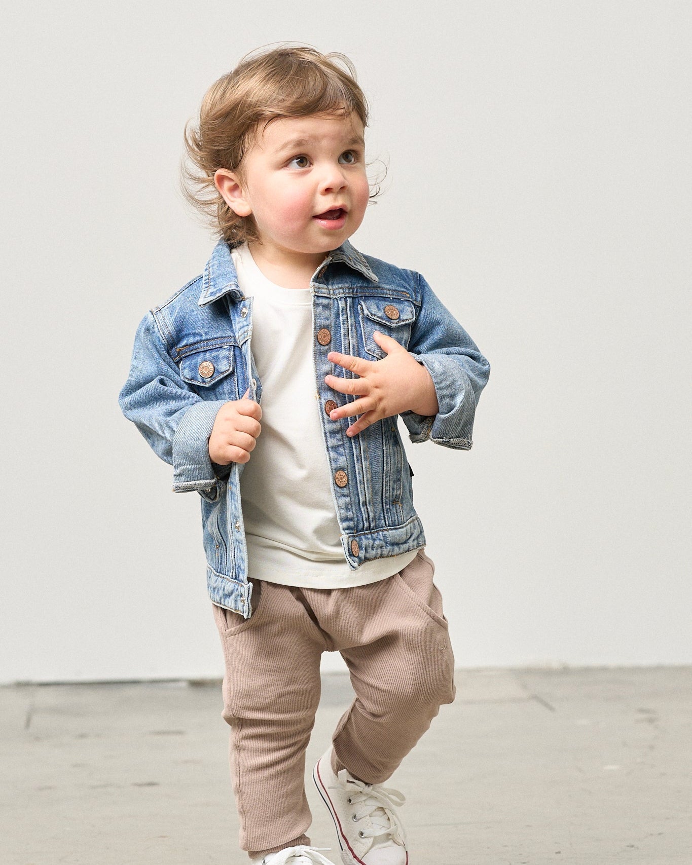 Baby Denim Jacket - Little Bipsy