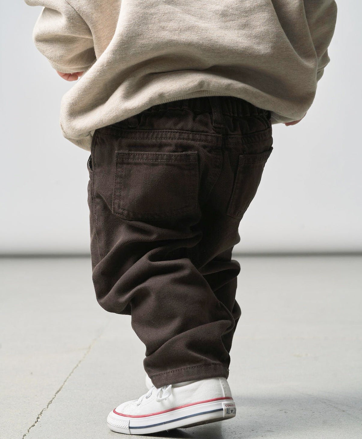 Baggy Jeans - Brown - Little Bipsy