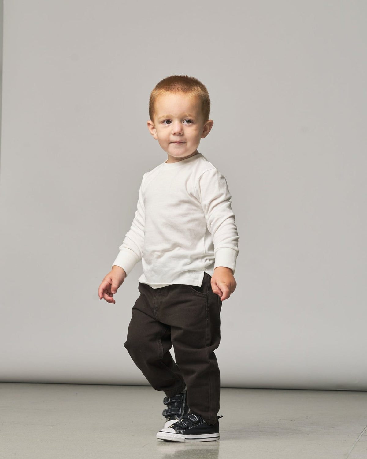 Baggy Jeans - Brown - Little Bipsy