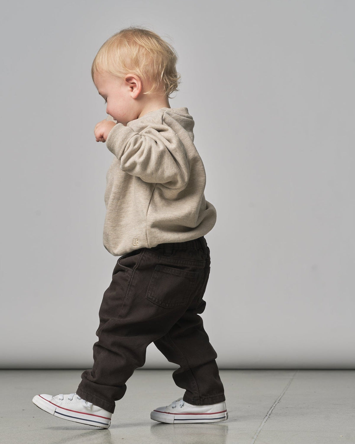 Baggy Jeans - Brown - Little Bipsy