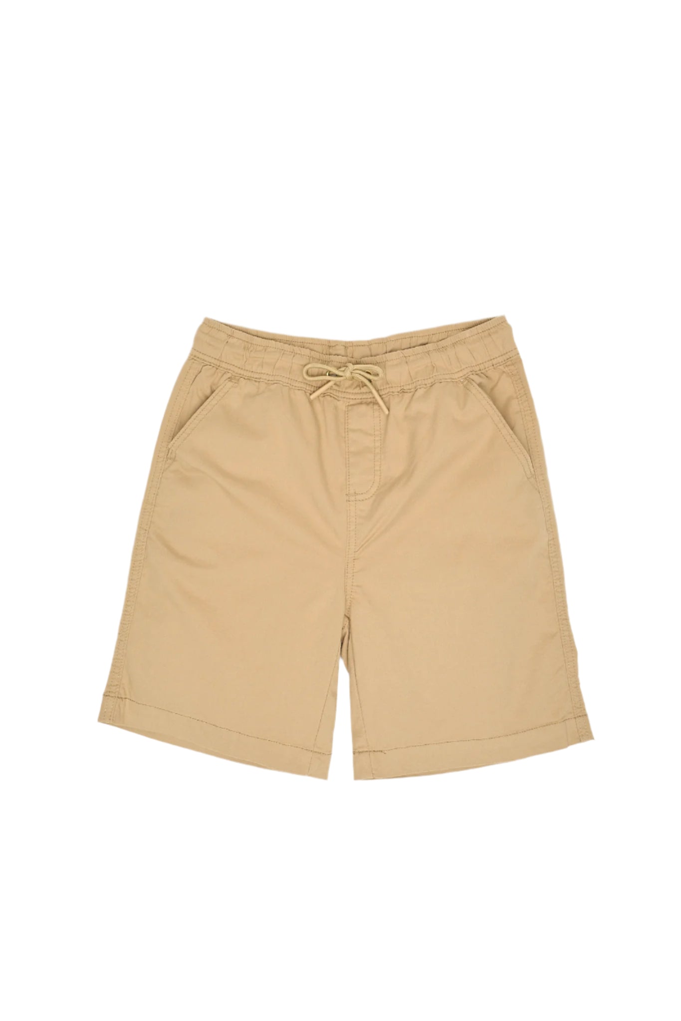 Basic Chino Short - Camel - Little Bipsy