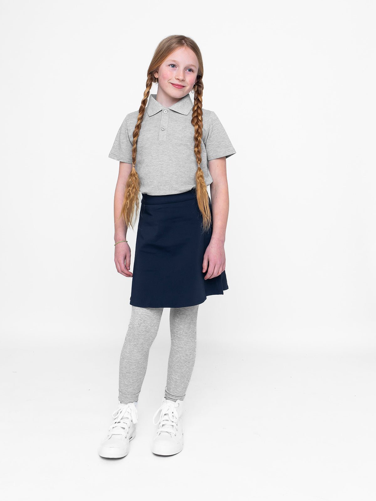 Basic Skirt - Navy - Little Bipsy