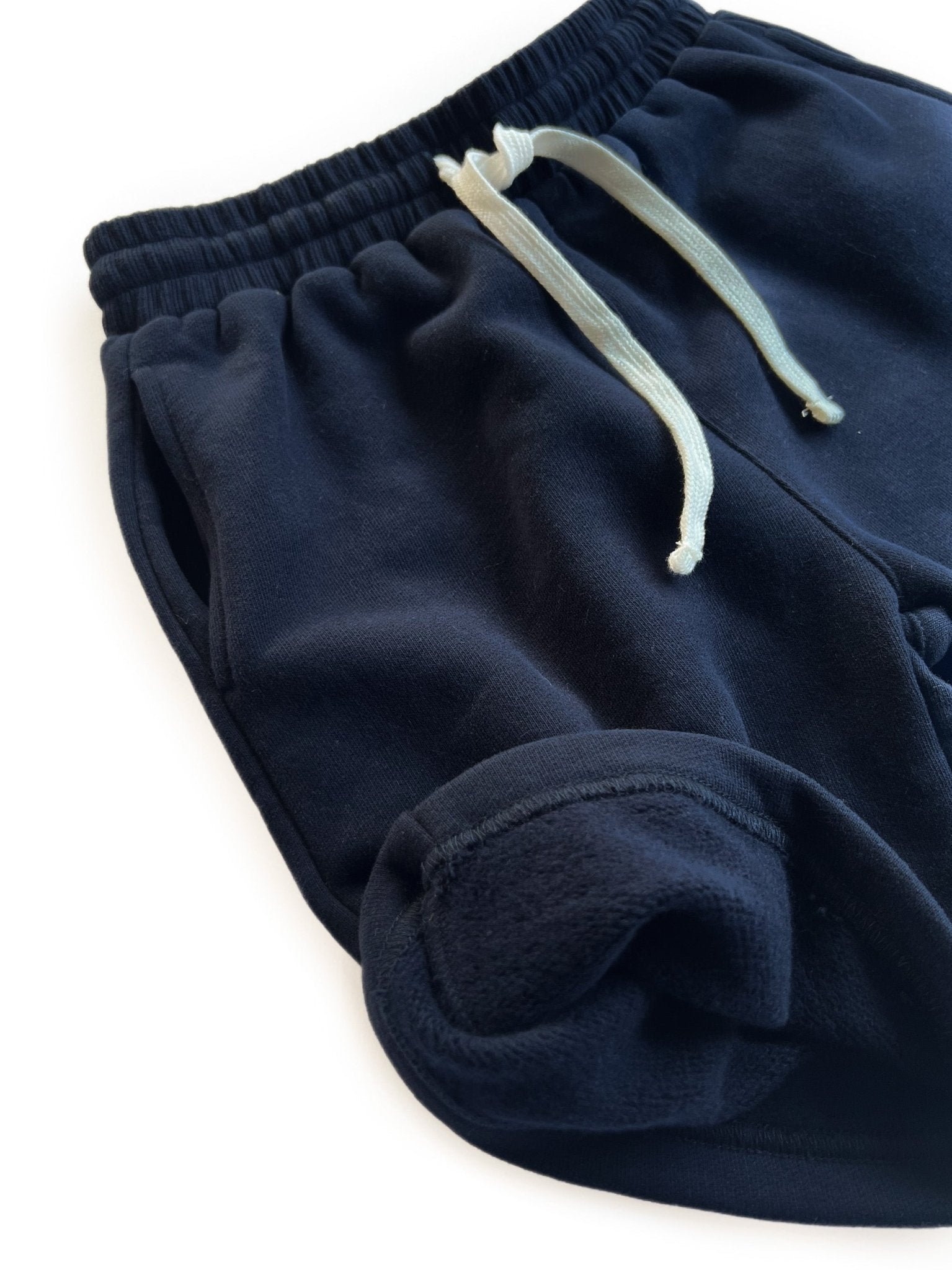 Basic Sweatshort - Navy - Little Bipsy