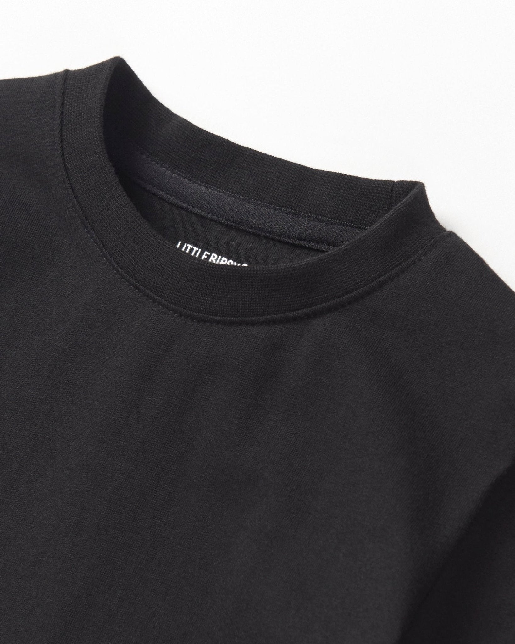 Basic Tee - Black - Little Bipsy