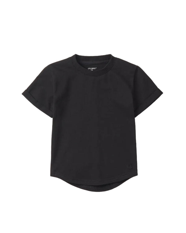 Basic Tee - Black - Little Bipsy