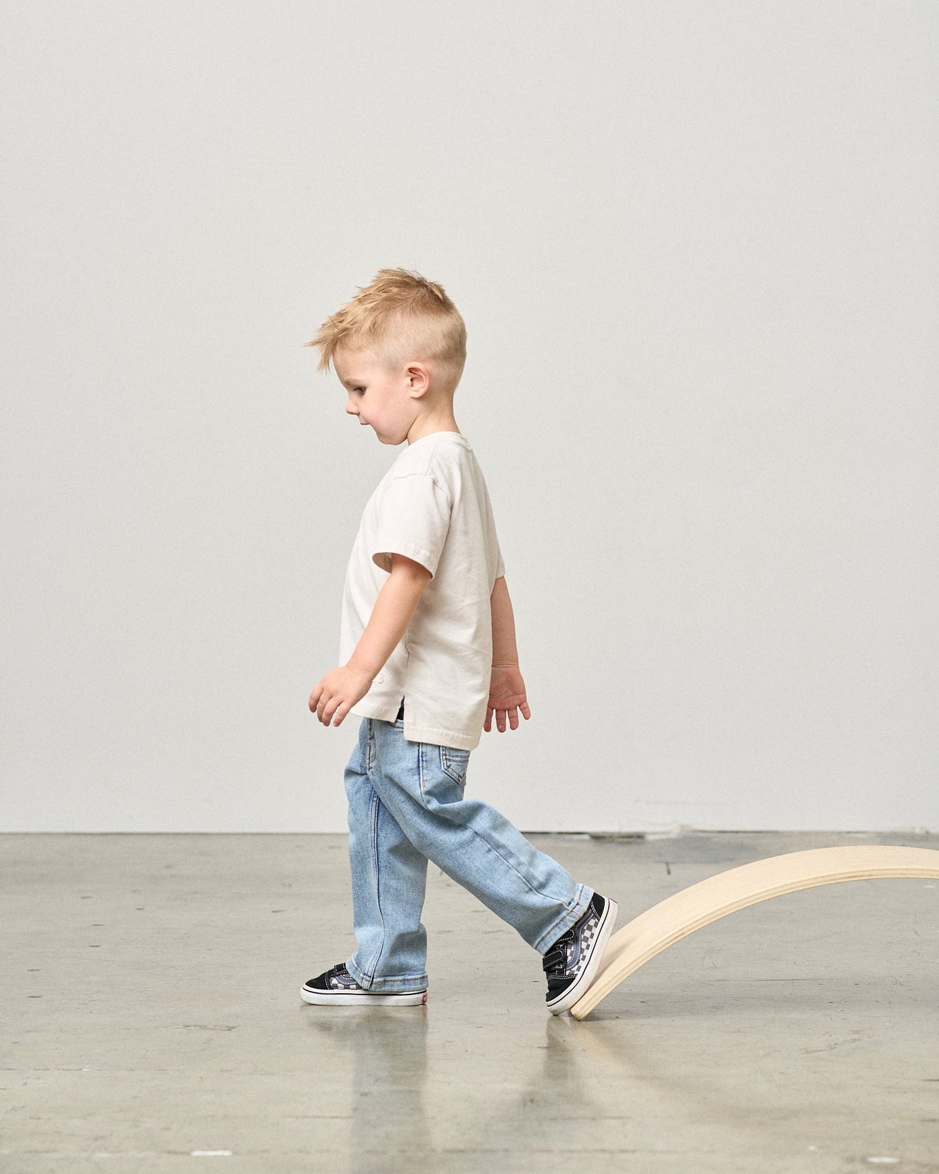 Basic Tee - White - Little Bipsy