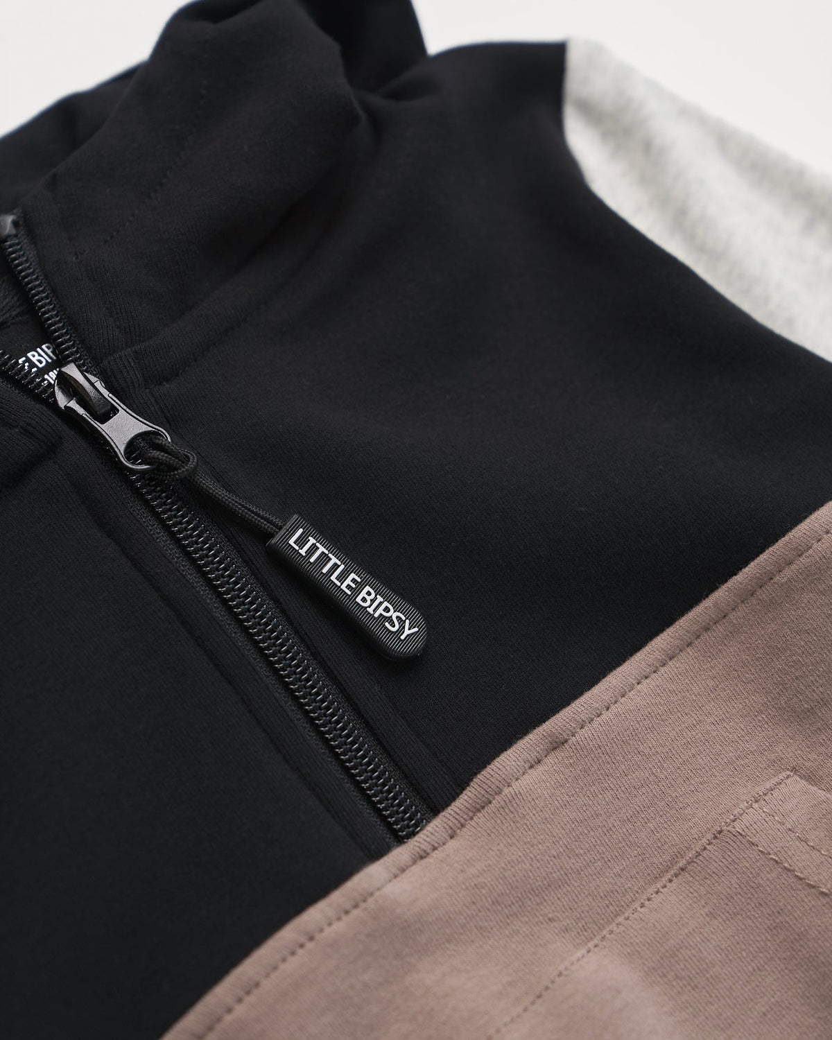 Block Pocket Hoodie - Little Bipsy