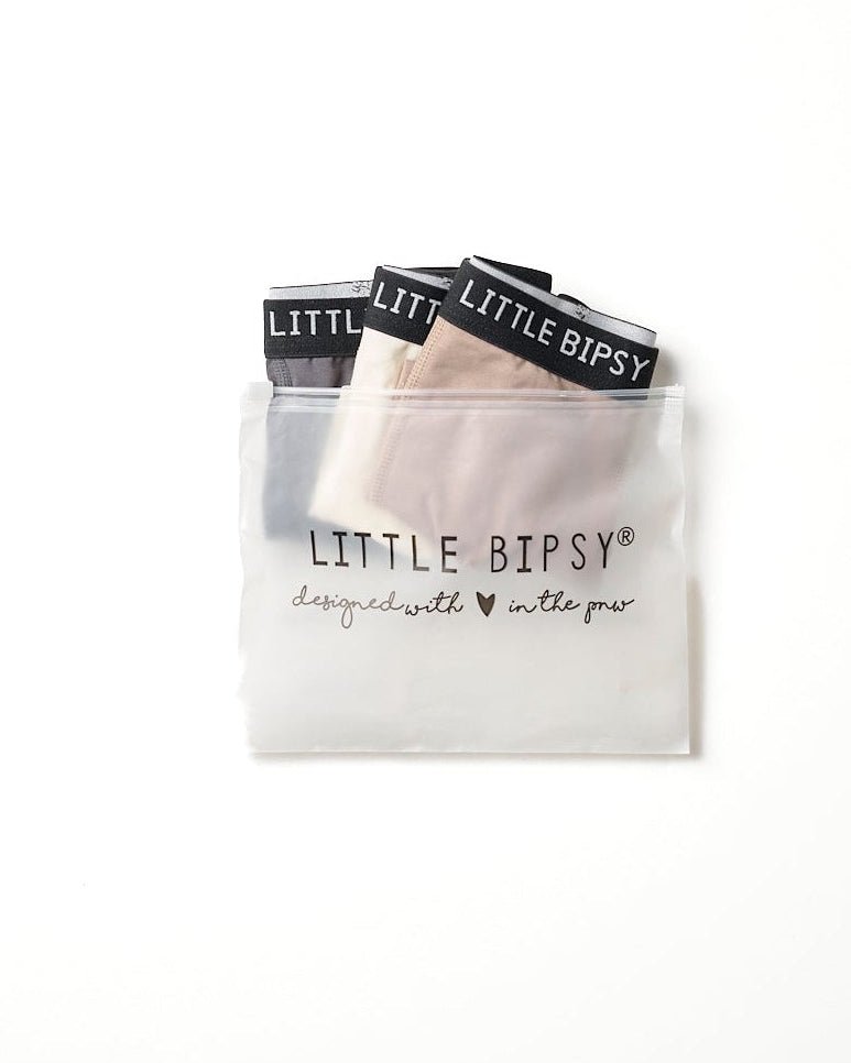 Boxer Brief 3 - Pack - Driftwood Mix - Little Bipsy