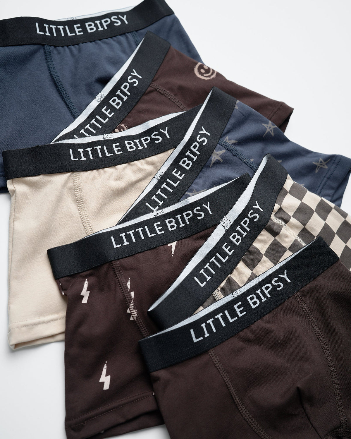 Boxer Brief 7-Pack - Hello Fall - Little Bipsy