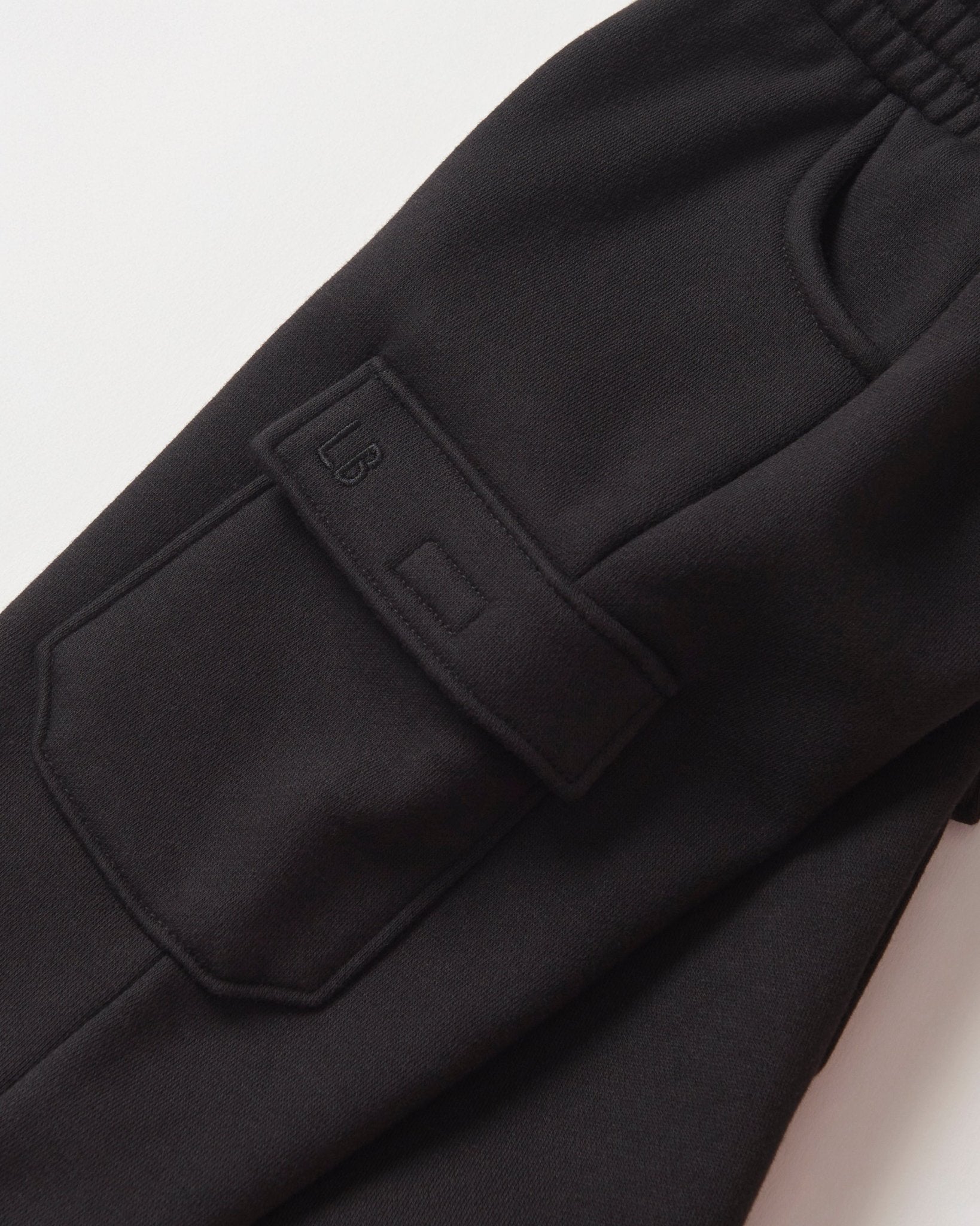 Cargo Sweatpant - Black - Little Bipsy