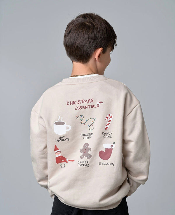 Christmas Essentials Crewneck - Little Bipsy