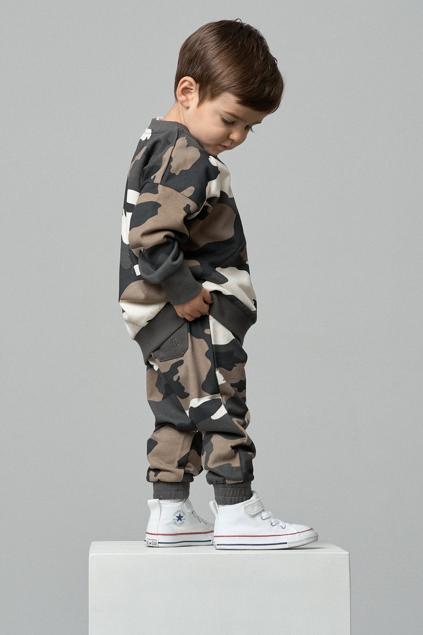 Crewneck - Camo - Little Bipsy