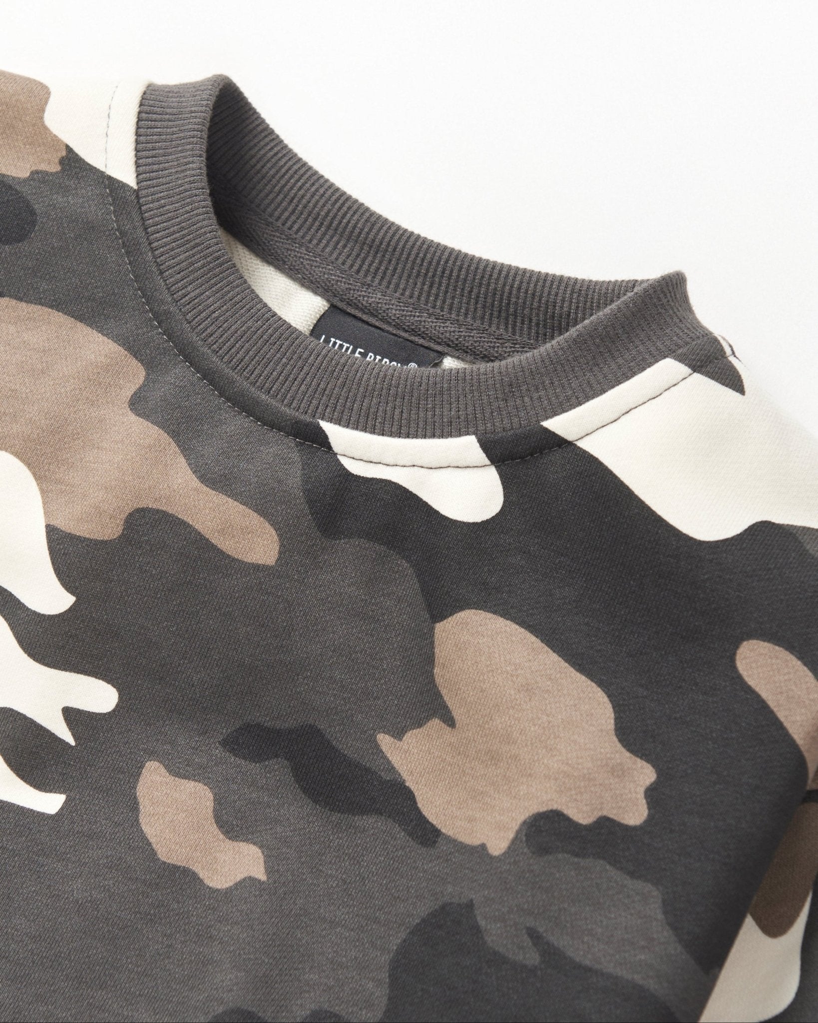 Crewneck - Camo - Little Bipsy