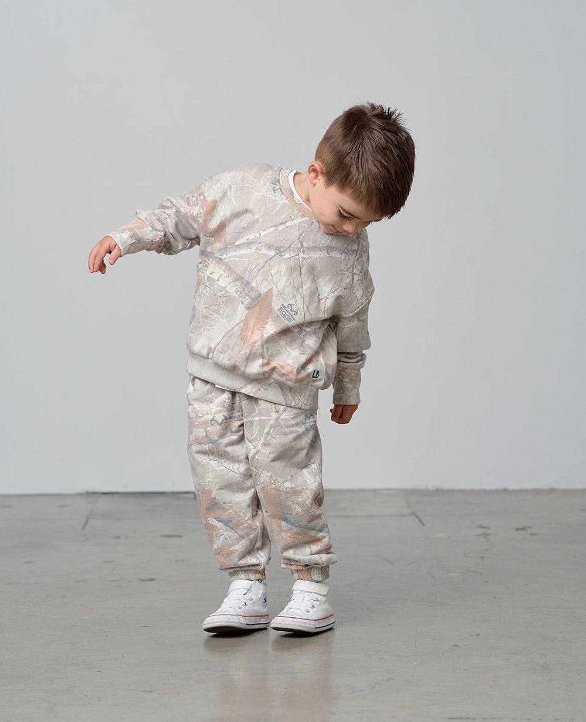 Crewneck - Edge Colors Driftwood® - Little Bipsy