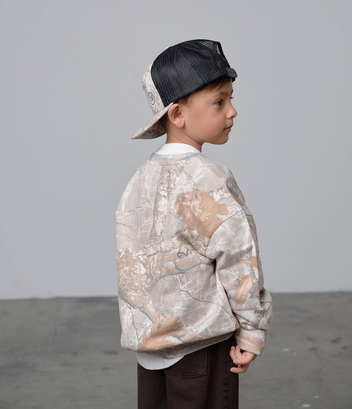 Crewneck - Edge Colors Driftwood® - Little Bipsy