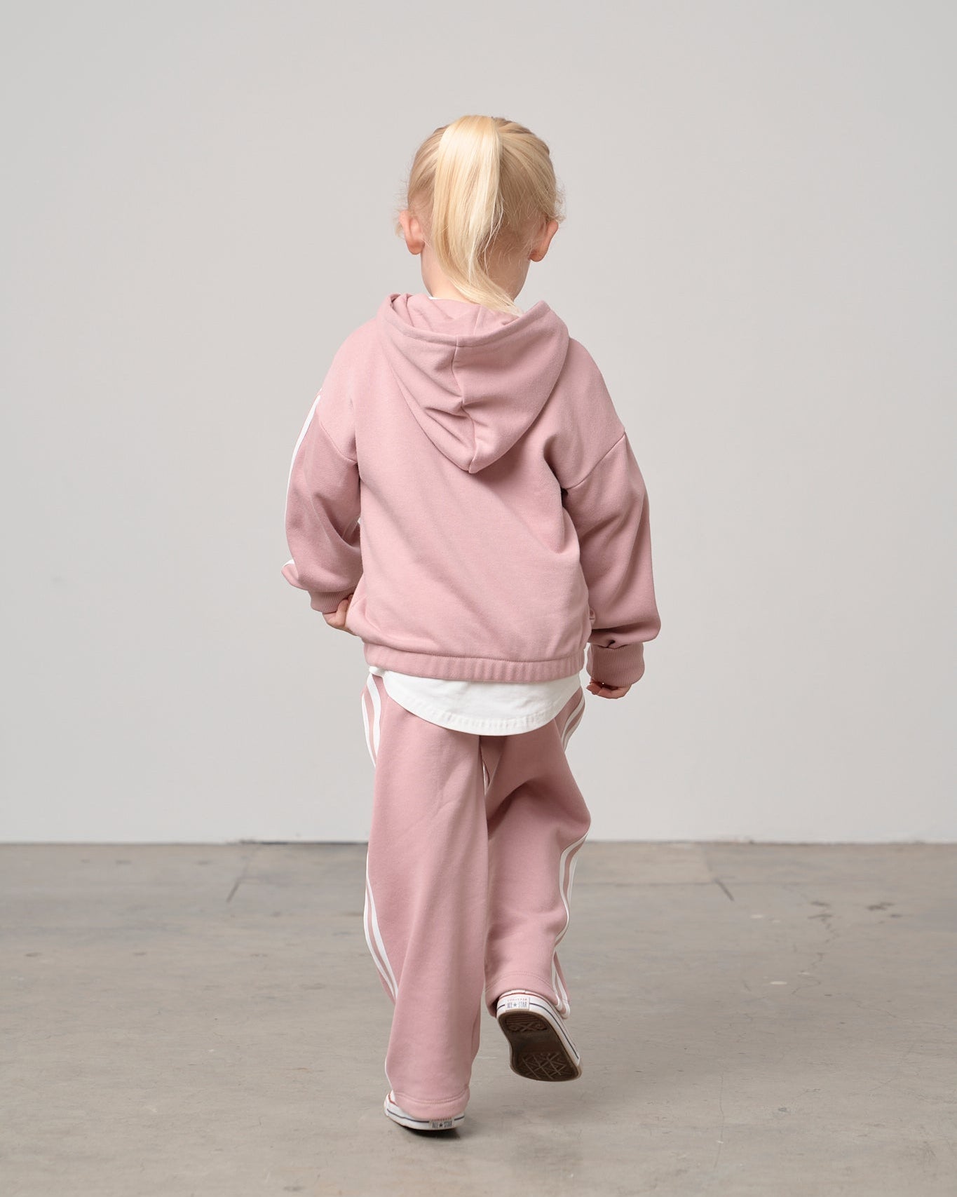 Cropped Hoodie - Dusty Rosewood - Little Bipsy