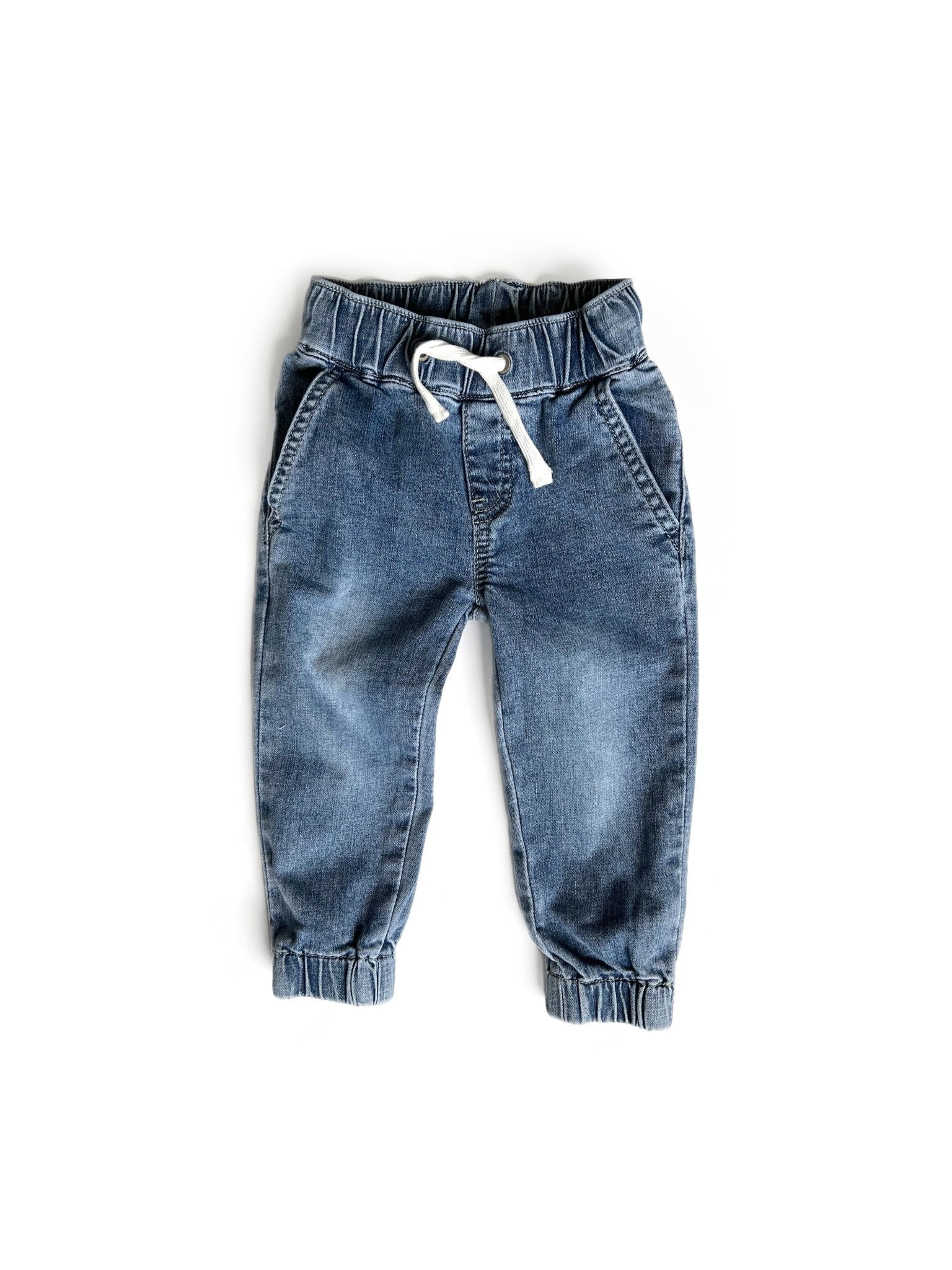 Denim Jogger - Little Bipsy