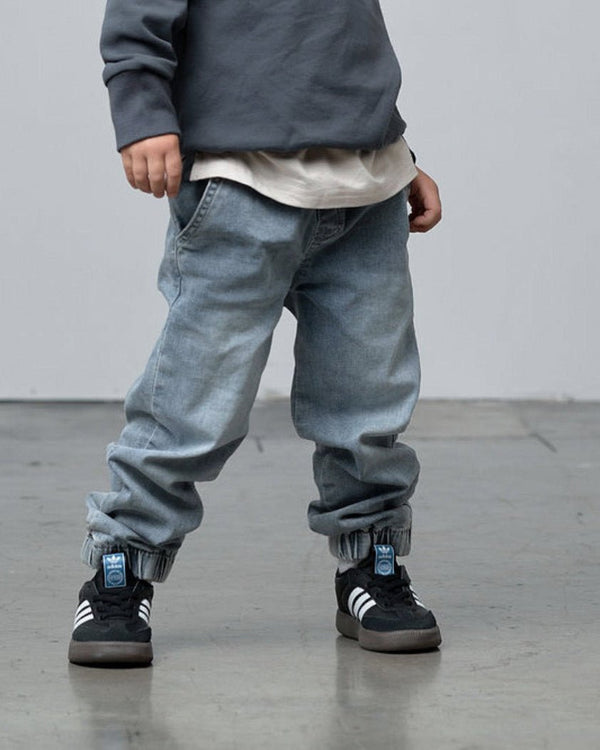 Denim Jogger - Little Bipsy
